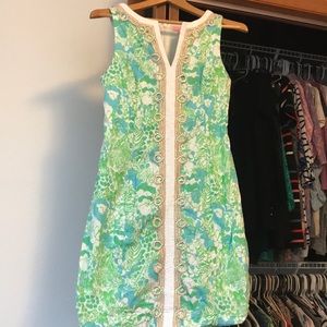 Lilly Pulitzer jungle print shift dress